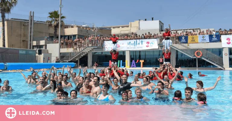 ⏯️ Prop de 100.000 persones es llencen a la piscina en el 30è "Mulla't per l'Esclerosi Múltiple"
