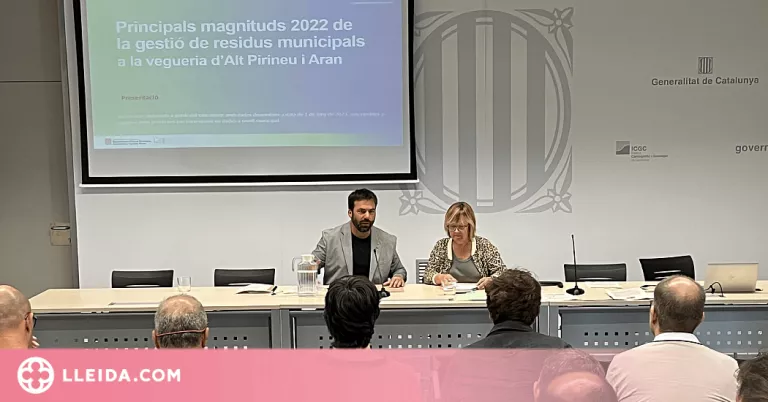 La recollida selectiva de residus municipals a l'Alt Pirineu i Aran es manté estabilitzada en un 40,5%
