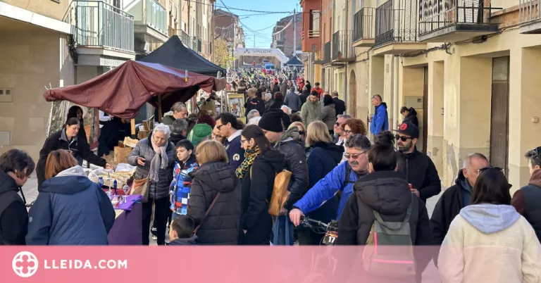 La 25a Fira de l'oli nou de Castelldans rep més de mil visitants
