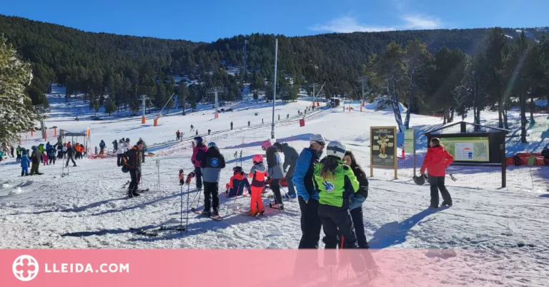 El Pirineu de Lleida registra ocupacions d'entre el 85% i el 90% durant el pont de la Puríssima