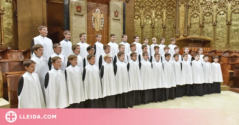 L’Escolania de Montserrat, aquest divendres a l’Auditori de Lleida