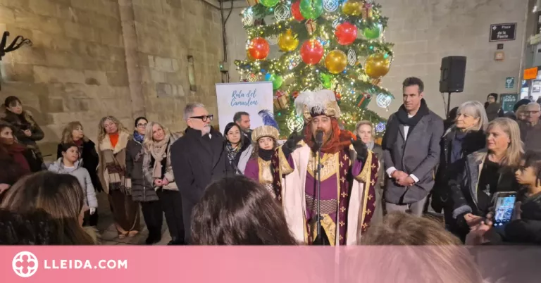 El Gran Camarlenc acaba els 7 dies de recorregut per la ciutat de Lleida, a la plaça Paeria
