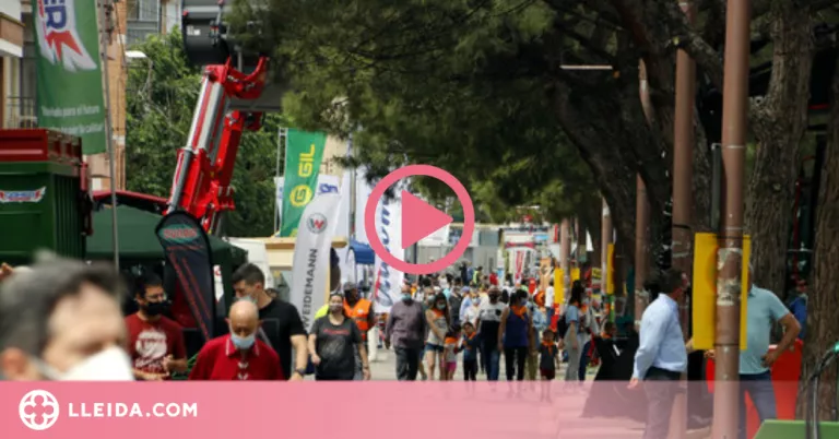 ⏯️ Mollerussa recupera la Fira de Sant Josep, ajornada per la pandèmia