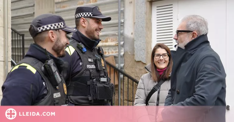 La policia de proximitat realitza 407 actuacions al Centre Històric de Lleida en els tres primers mesos de funcionament