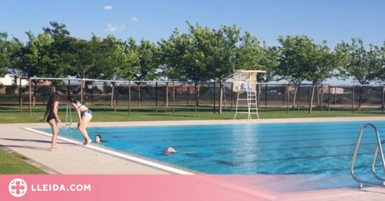 Tres piscines de Ponent fitxen la data d'obertura de les piscines municipals