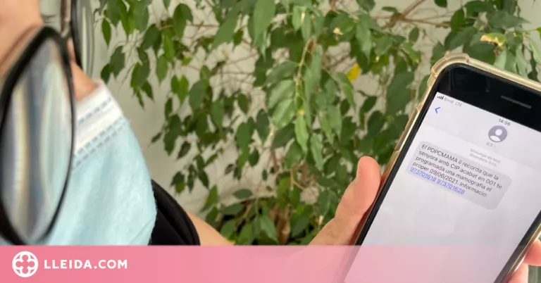 Nou sistema d'enviament SMS del programa de detecció precoç del càncer de mama