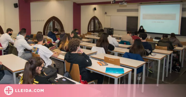 La UdL augmenta la semipresencialitat de l’alumnat a partir del 10 de març