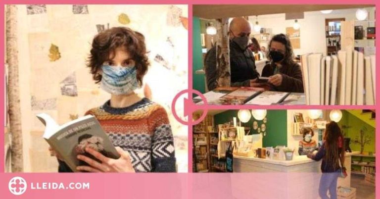 ⏯️ Una quadra d'animals es converteix en una llibreria arran del confinament al Pallars Sobirà
