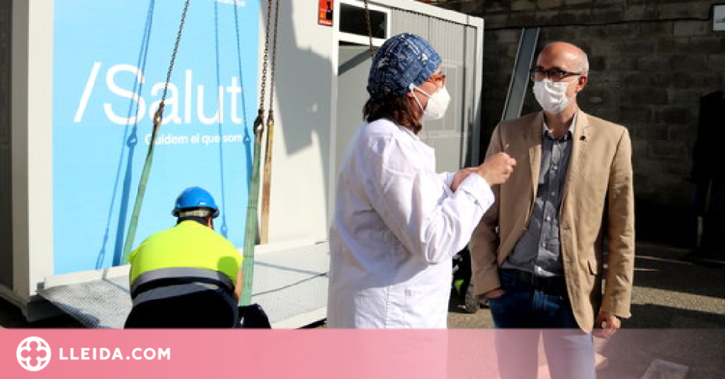 Instal·len a Oliana i la Seu d'Urgell els primers mòduls de suport als CAP del Pirineu