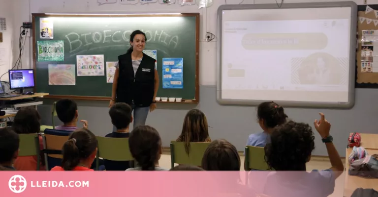 ⏯️ Tallers sobre bioeconomia a 11 escoles de Lleida