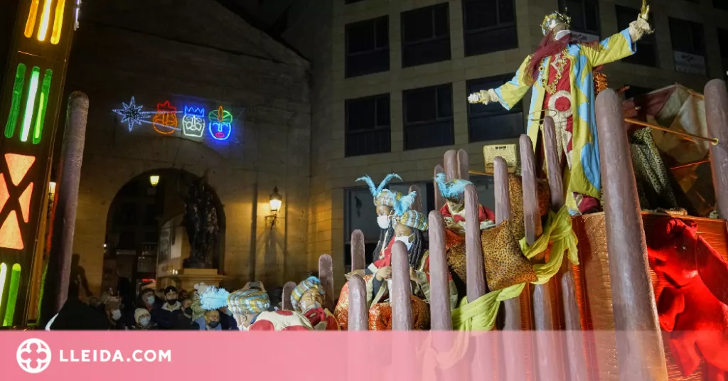 ⏯️ Els Reis d'Orient porten la il·lusió als carrers de Lleida