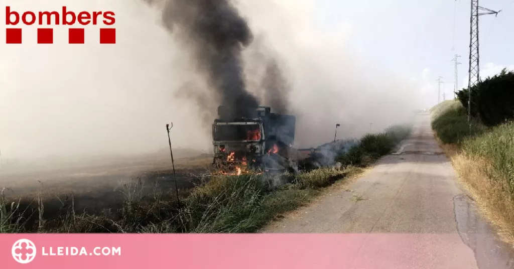 Dos incendis cremen unes 13 hectàrees de camps a Alcarràs i Balaguer