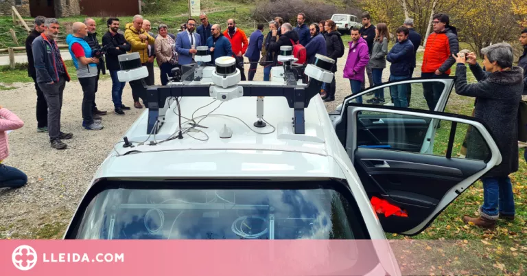⏯️ El Pallars Sobirà en un projecte pioner al medi rural de transport públic amb un vehicle autònom