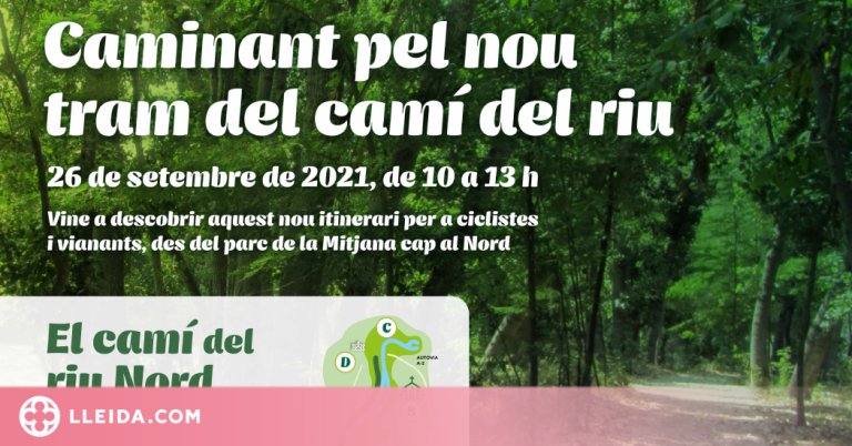S'estrena un nou pas del Camí del Riu Segre aquest diumenge