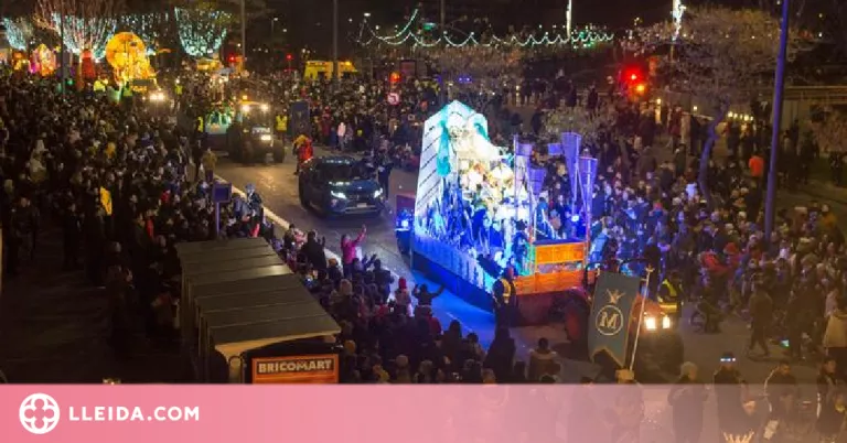 Lleida tornarà a celebrar la cavalcada dels Reis d'Orient