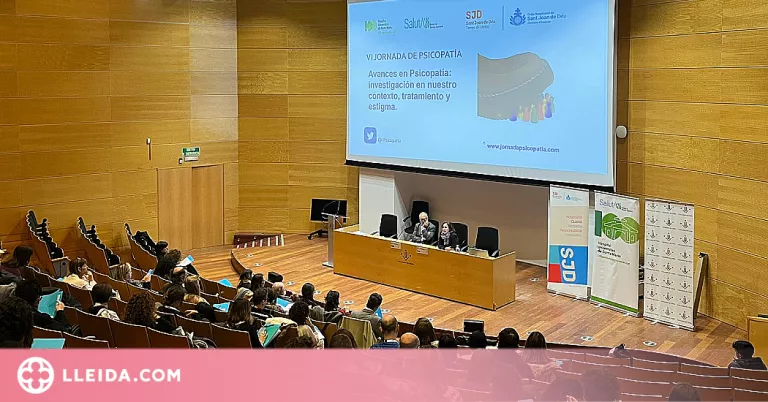 Professionals de renom internacional debaten a Lleida sobre el tractament de la psicopatia