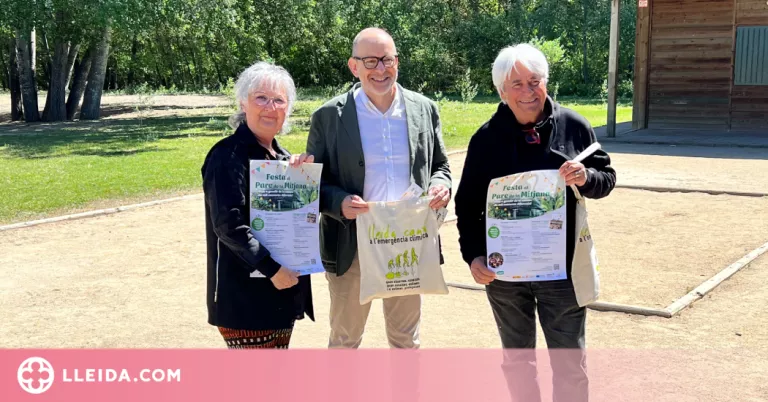 La biodiversitat i l'emergència climàtica eixos de la Festa del Parc de la Mitjana de Lleida