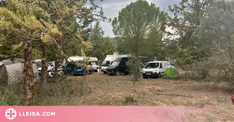 ⏯️ Continua activa la 'rave' d'Ivars de Noguera i els mossos hi mantenen controls d'accés