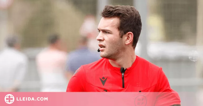 Un àrbitre lleidatà ascendeix a Primera Federació