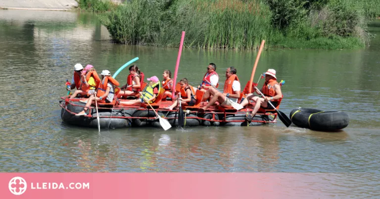 ⏯️ Balaguer viu una Transsegre atípica sense la tradicional baixada de barques