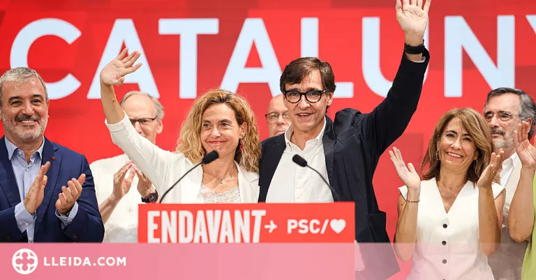 Un 15,6% dels vots al PSOE provenen de Catalunya, la xifra més alta des del 1996