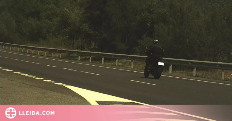 Denunciat penalment un motorista a l'Alt Urgell per circular a 192 km/h