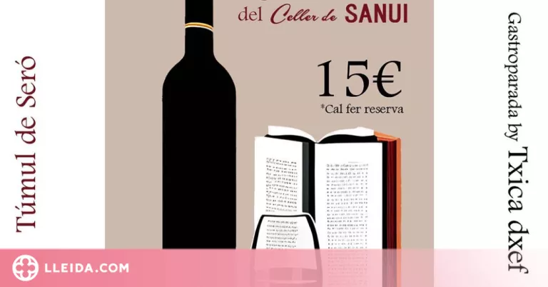Arriba a Seró una nova experiència que marida 'Poesia&Vi'