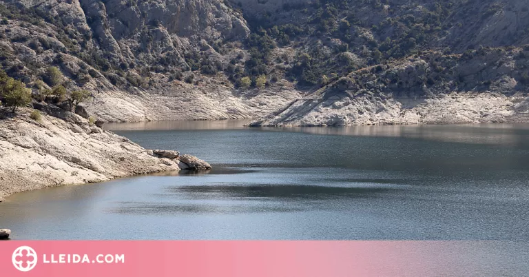 L'embassament de Rialb manté les reserves i el d'Oliana perd el 3% de les seves els últims deu dies