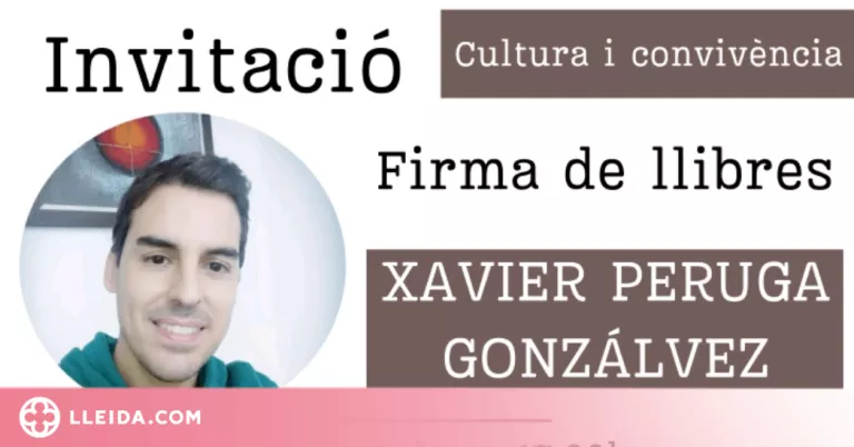 Tarda literària a Lleida amb l'univers de Xavier Peruga