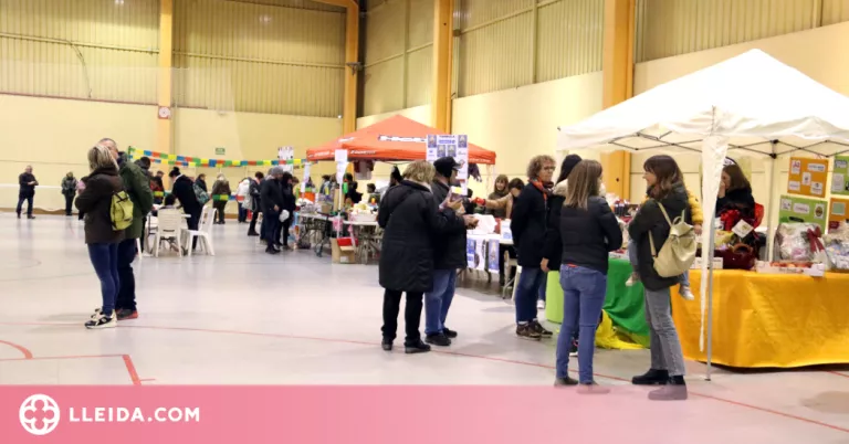 ⏯️ Una cinquantena d'entitats de Mollerussa es bolquen en La Marató amb una matinal d'activitats al Pavelló Firal