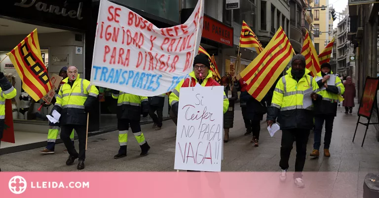 El treballadors de Teifer Lleida posen punt i final a la vaga