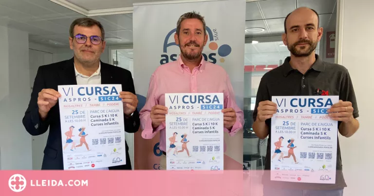 Aspros recupera la seva popular cursa “Nosaltres també podem!”