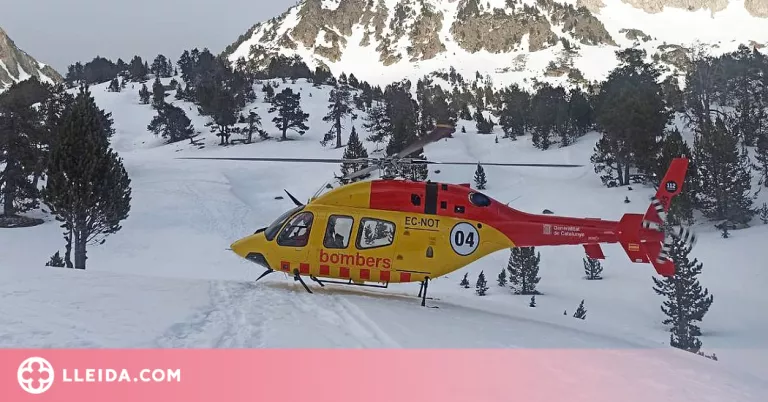 Mor un esquiador per una sortida de pista a Espot
