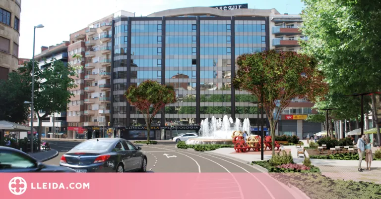 La Rambla d'Aragó tindrà una vorera més ampla i més espai verd