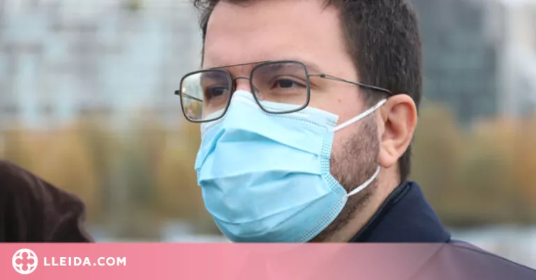 Aragonès demana un "esforç": "Extremem les precaucions, que encara estem en pandèmia"
