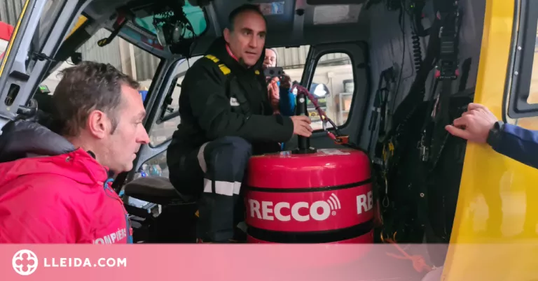 ⏯️ Els Pompièrs d'Aran incorporen un sistema pioner per localitzar desapareguts a la muntanya