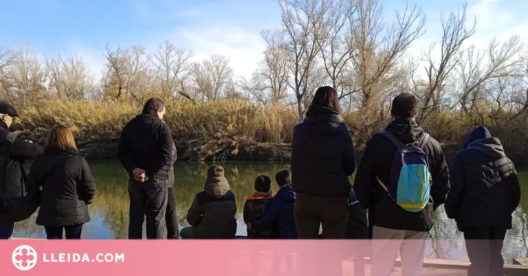 Ecodescoberta al Parc de la Mitjana per remarcar la importància de tenir un bosc a Lleida