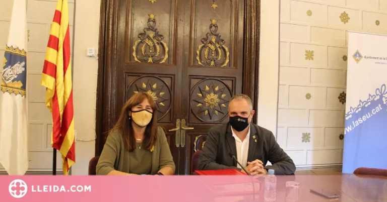 Laura Borràs visita l'Ajuntament de La Seu d'Urgell