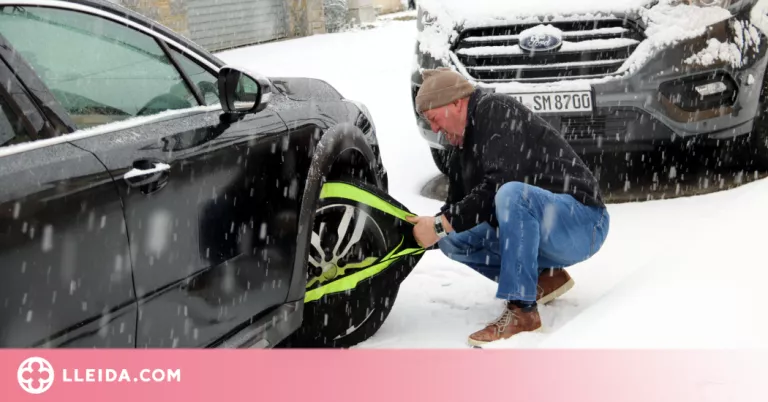 Una dotzena de carreteres afectades per la neu, principalment al Pallars Sobirà, l'Aran i l'Alta Ribagorça