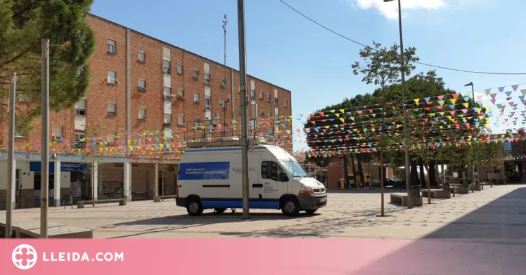 Unitat mòbil de control de la contaminació atmosfèrica al Secà de Sant Pere