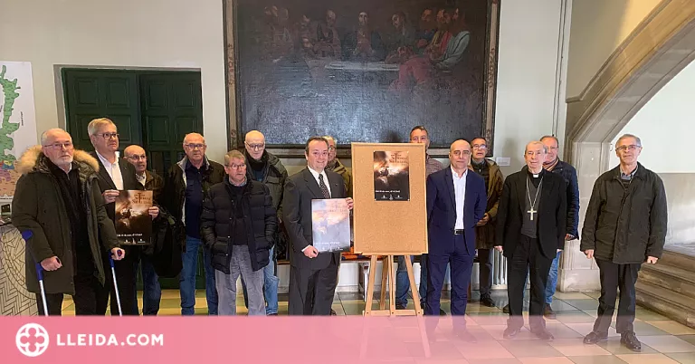 El Bisbat de Lleida presenta el cartell de la Setmana Santa de 2023