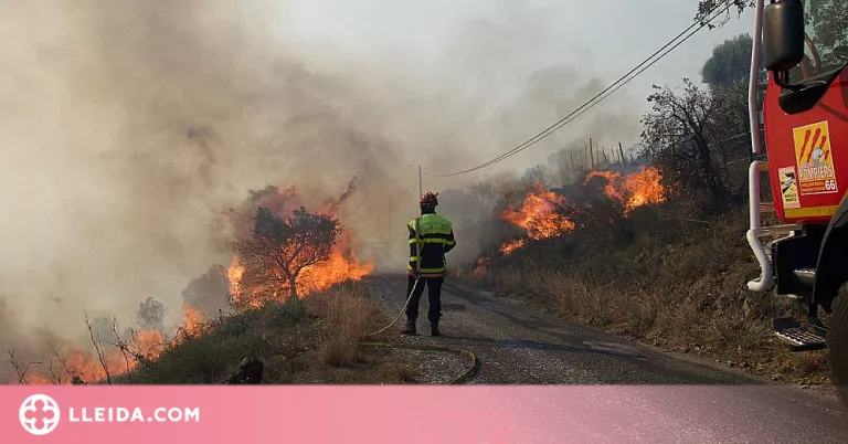 ⏯️ L'incendi del Rosselló arriba fins a Portbou amb 650 hectàrees afectades i evacuen els primers veïns