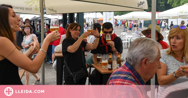 Concurs de tiratge i tasts de cerveses a l'Aplec del Caragol de Lleida