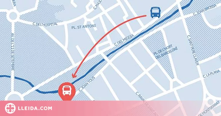 L'estació d'autobusos de Tàrrega es traslladarà d'ubicació en el marc de FiraTàrrega