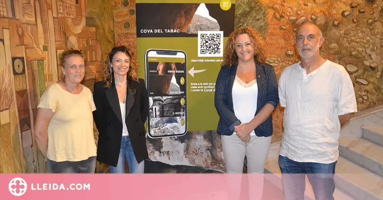 Una guia audiovisual permetrà conèixer la Cova del Tabac de Camarasa des del mòbil