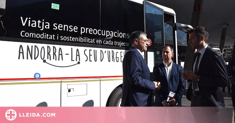 El nou servei de transport públic entre la Seu d'Urgell i Andorra s'estrena amb freqüències de pas de 30 minuts