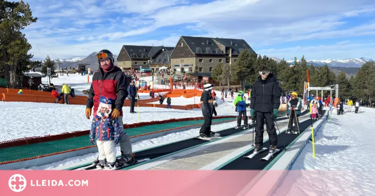 El Pirineu de Lleida compleix les expectatives d'ocupació turística tot i estar just de neu durant les Festes