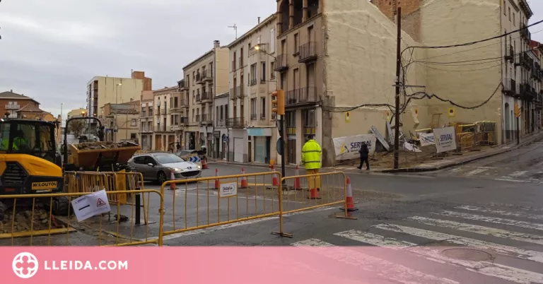 Comencen les obres per millorar la mobilitat a la zona dels semàfors de Cervera