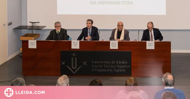 L'ETSEAFiV clou els actes de celebració dels seus 50 anys de la UdL