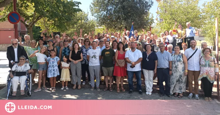 Una vintena d'entitats i partits polítics participen de la Diada a Tàrrega
